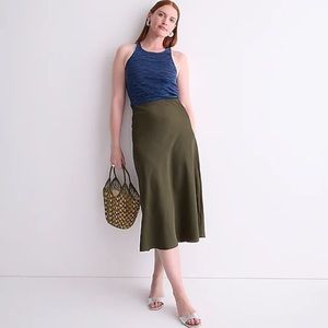 Gwyneth slip skirt new Medium J Crew